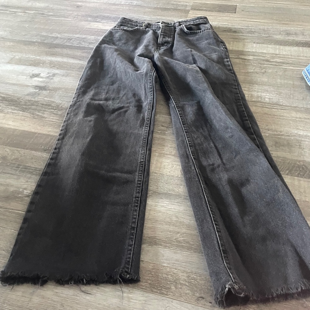 Zara jeans, black, size 2